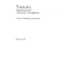 Praedicatio, op. 279...
